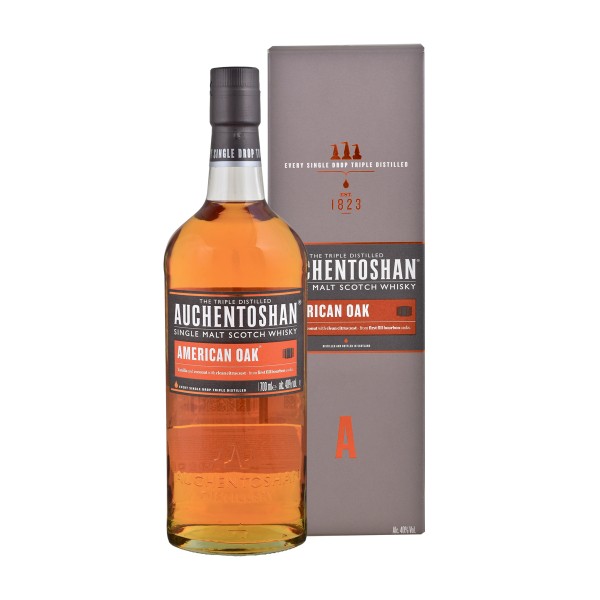 Виски Auchentoshan American Oak 40% 0,7л (подарочная упаковка)
