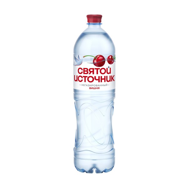 Напиток негазированный Святой источник 1,5л со вкусом вишни