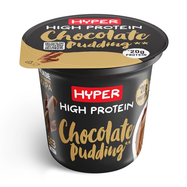 Пудинг Hyper High Protein высокопротеиновый 1,5% Ehrmann 200г шоколад БЗМЖ