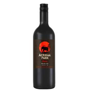 Вино ординарное красное сухое Afrikaa Park Shiraz 14,5% 0,75л