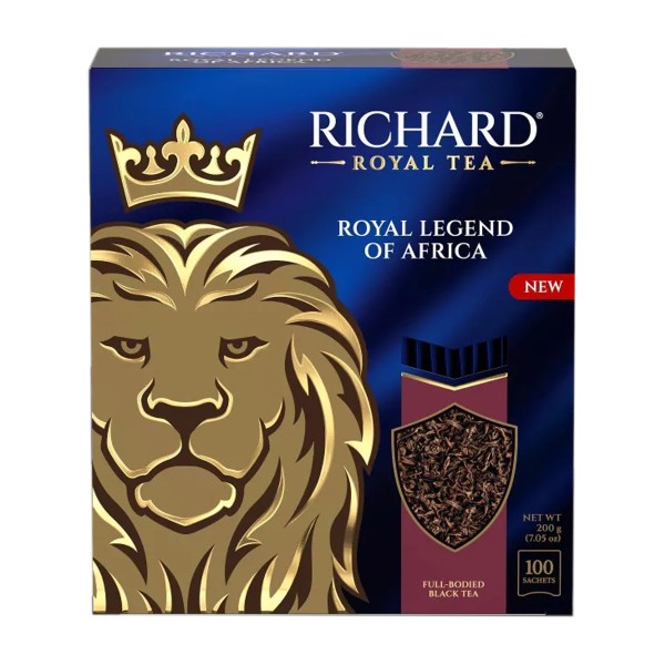 Чай Richard Royal Legend of Africa черный 100 пакетиков