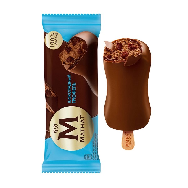 Мороженое эскимо Магнат шоколадный трюфель Инмарко 72г БЗМЖ