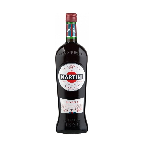 Напиток виноградосодержащий Martini Rosso 15% 1л