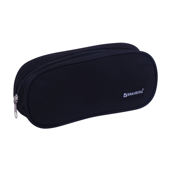 Пенал-косметичка Black 22х9х5см Brauberg