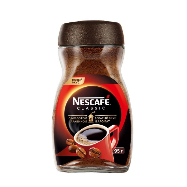 Кофе растворимый Nescafe Classic 95г