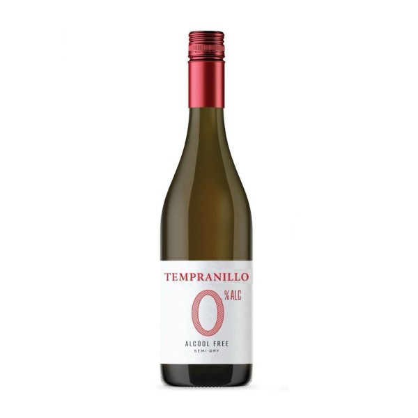 Напиток красный полусухое безалкогольный Tempranillo Bodegas Fernando Castro 0,75л