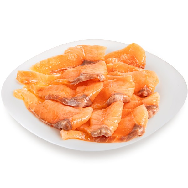 Филе семги слабой соли ломтики производство Макси