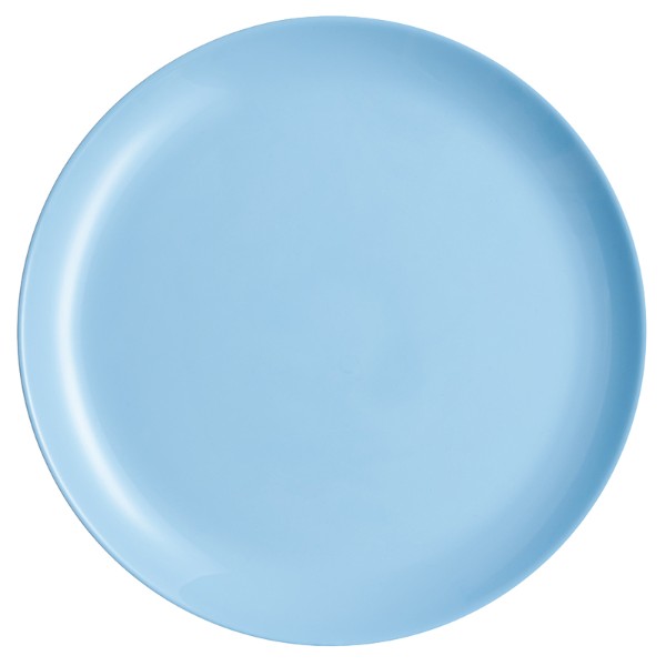 Тарелка обеденная Diwali Light Blue/Paradise Blue Luminarc 25см