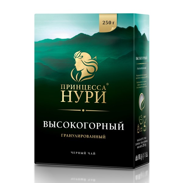Чай черный Принцесса Нури высокогорный гранулированный 250г
