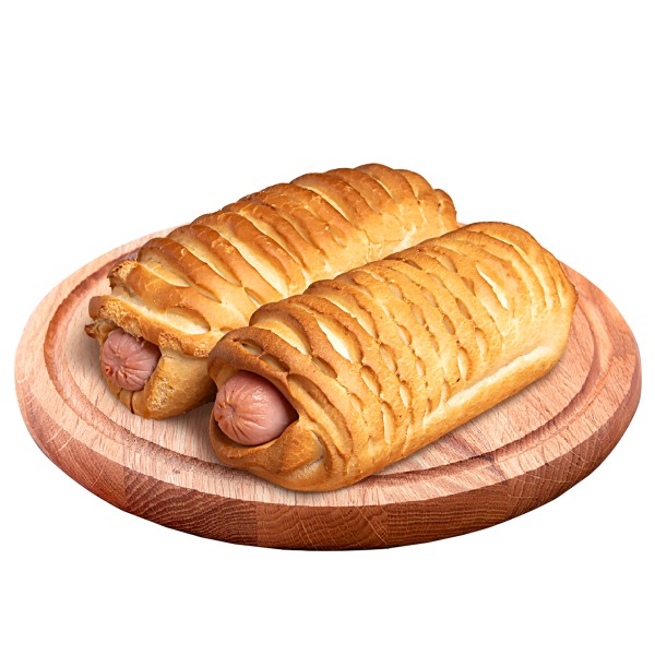 Сосиска в тесте 90г производство Макси