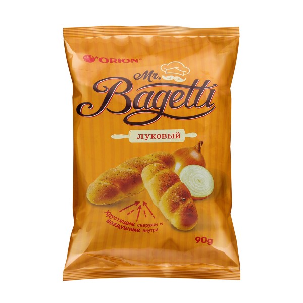 Печенье Mr.Bagetti луковый Orion 80г