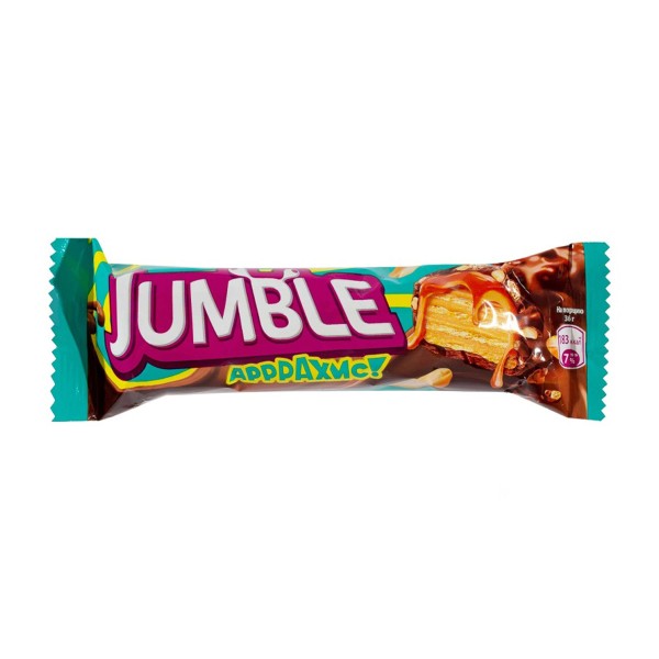 Шоколадный батончик Jumble 36г