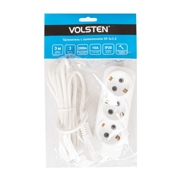 Удлинитель SR 3x3-Z Volsten