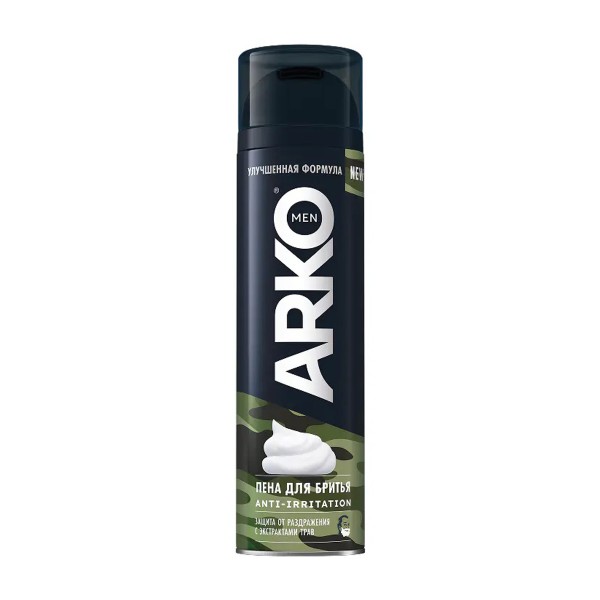 Пена для бритья Arko Men 200мл anti-irritation