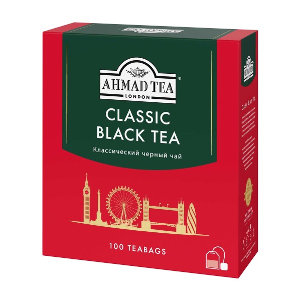 Чай черный Ahmad Tea Classic 100пак