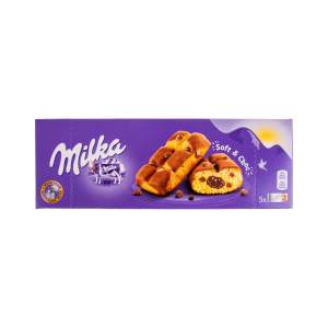 Пирожное бисквитное Milka Soft&Choc 175г с шоколадной начинкой