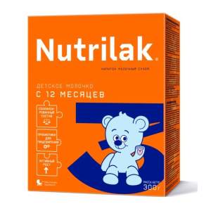 Напиток молочный Nutrilak детское молочко с 12 месяцев 300г БЗМЖ
