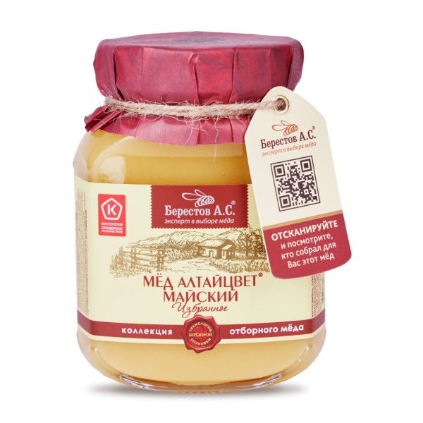 Мед Алтайцвет Майский Берестов 500г