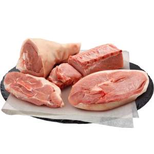 Свинина односортная охлажденная полуфабрикат мясокостный Производство Макси