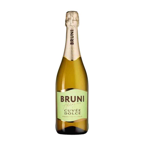 Вино игристое белое сладкое Bruni Cuvee Dolce 7,5% 0,75л