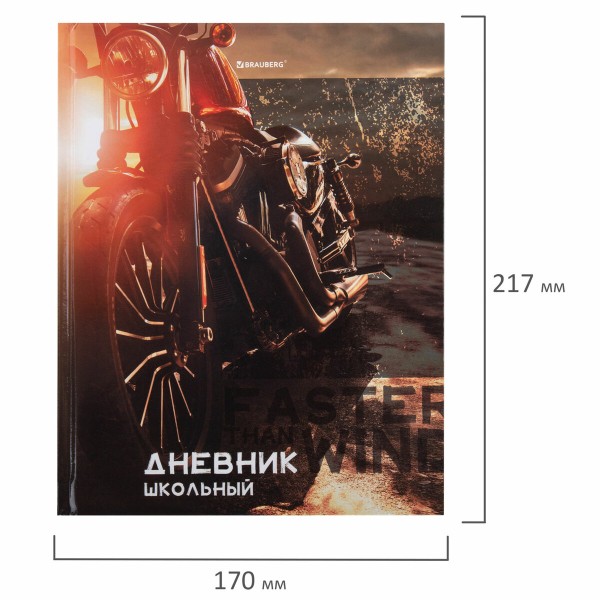 Дневник Байк 5-11 класс 48л Brauberg