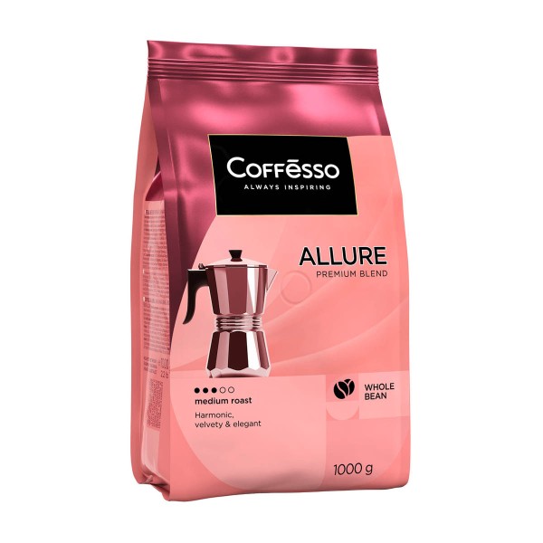Кофе в зернах Coffesso Allure 1000г