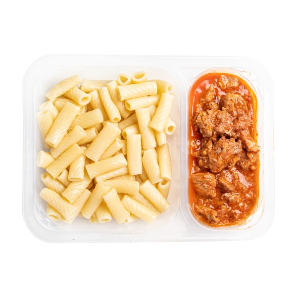 Гуляш с отварными рожками 270г производство Макси