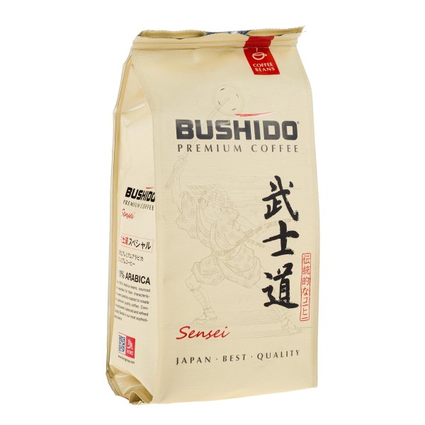 Кофе в зернах Bushido Sensei 227гр