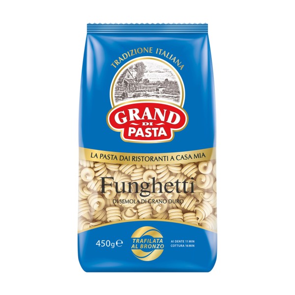 Макароны Funghetti Grand di Pasta 450г