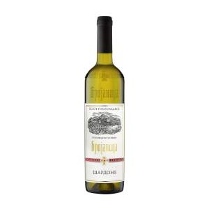 Вино сортовое ординарное белое полусладкое Брояница Шардоне 12% 0,75л