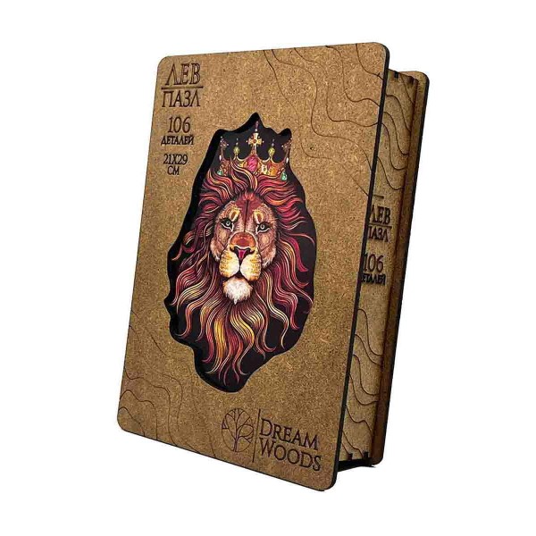 Пазл фигурный Лев Dream Woods