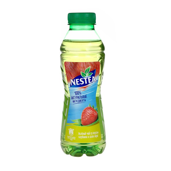 Чайный напиток Nestea 0,5л клубника-алоэ вера
