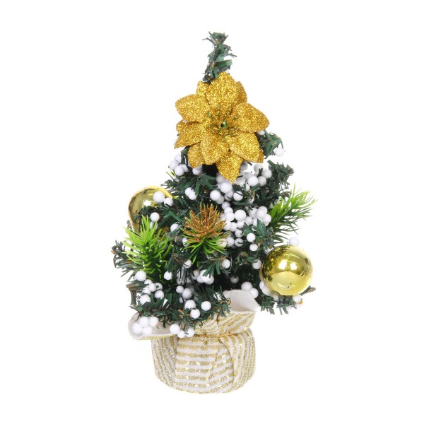 Елка декоративная Морозное сияние/Зимняя нежность 20см Серпантин