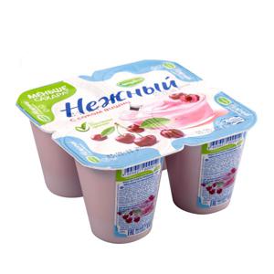 Продукт йогуртный Нежный 1,2% 100г вишня БЗМЖ