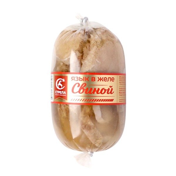 Язык свиной в желе МПК Стрела 380г