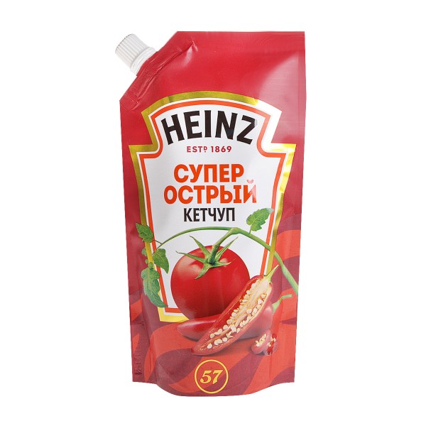 Кетчуп Heinz супер острый 320г