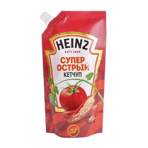 Кетчуп Heinz супер острый 320г