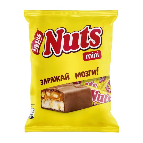Шоколадные конфеты Nuts мини Nestle 148г
