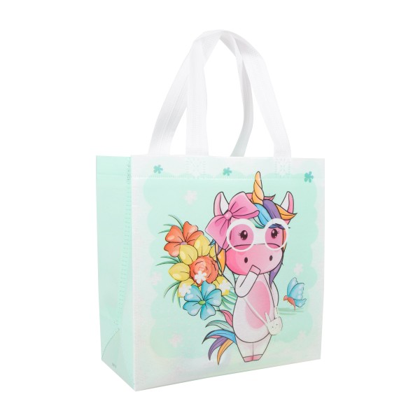 Пакет подарочный Unicorn из нетканого материала 22x23x11см Mazari