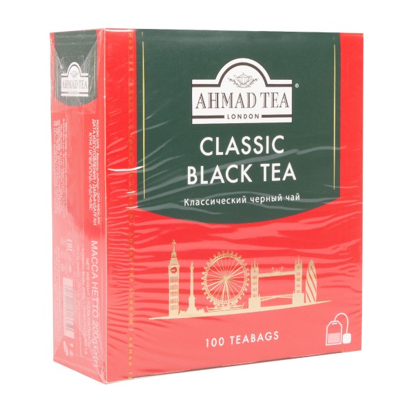 Чай черный Ahmad Tea Classic 100пак