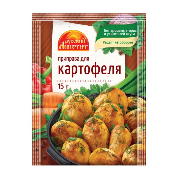 Приправа Русский аппетит для картофеля 15г