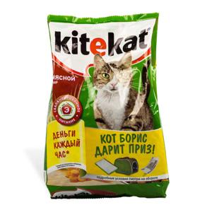 Корм для кошек Kitekat 350гр мясной пир