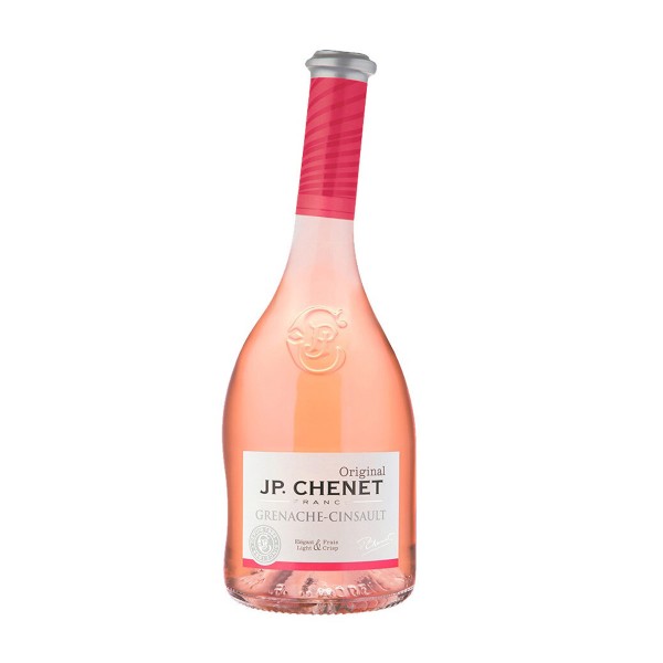 Вино игристое розовое полусухое JP.Chenet Grenache-Cinsault Pays d'Oc 11% 0,75л