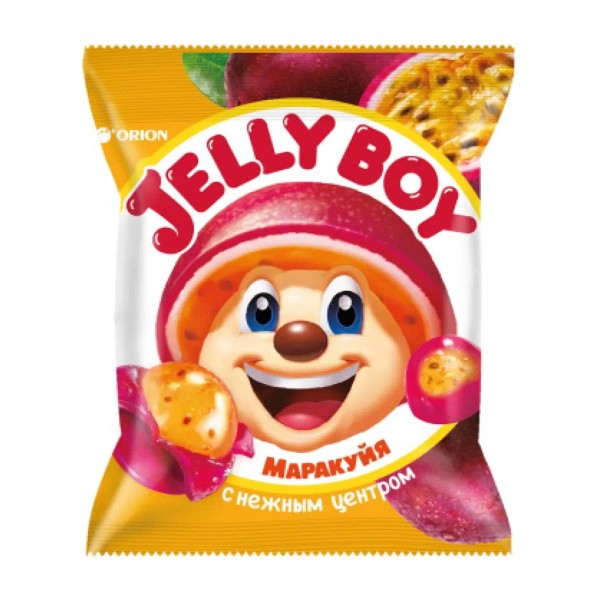 Мармелад Jelly Boy жевательный 66г Орион со вкусом маракуйи