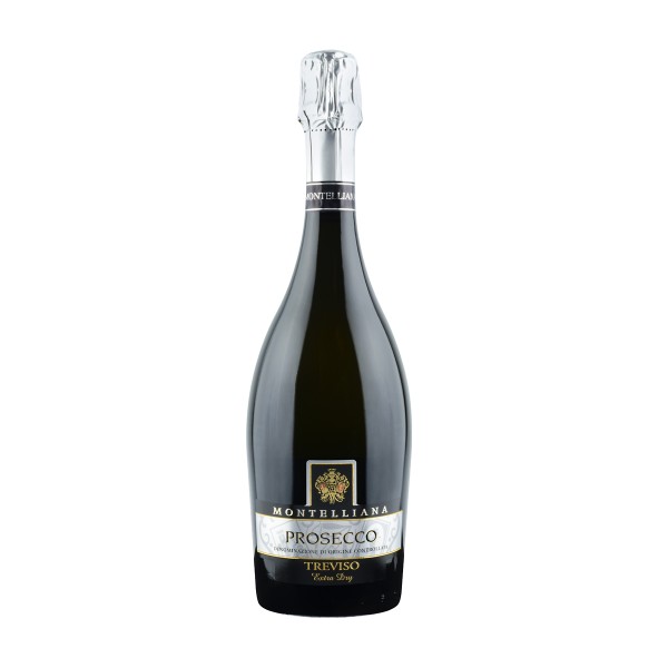 Вино игристое белое сухое Montelliana Prosecco Treviso 11% 0,75л