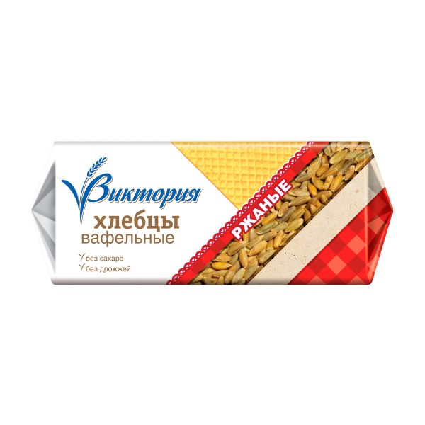 Хлебцы вафельные Виктория 60г ржаные