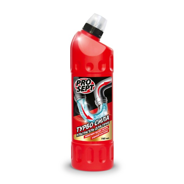 Гель Prosept bath для прочистки труб и стоков 750мл