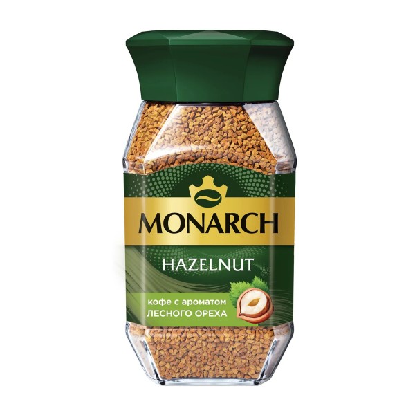 Кофе растворимый Monarch Hazelnut с ароматом лесного ореха 95г