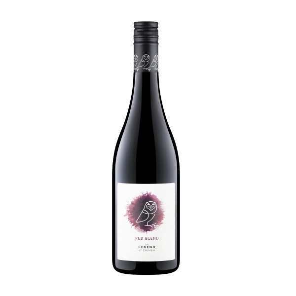 Вино красное сухое The Legend of Crimea Red Blend 13% 0,75л