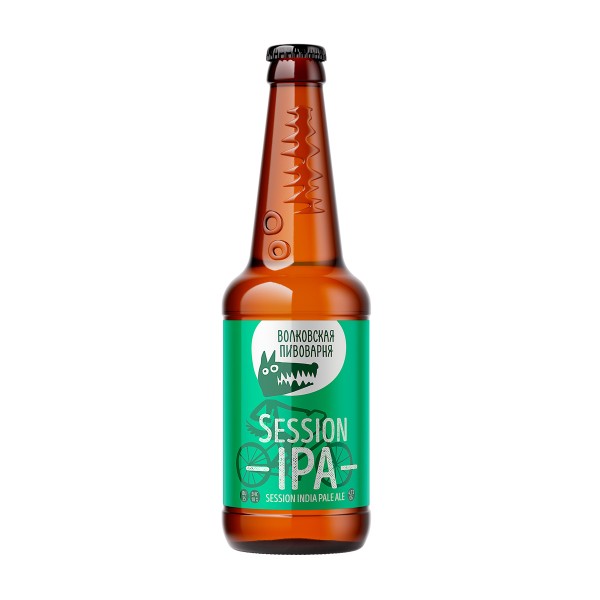 Пиво светлое нефильтрованное Session Ipa 4,5% 0,45л